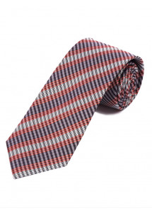 Cravatta uomo struttura astratta rosso blu...