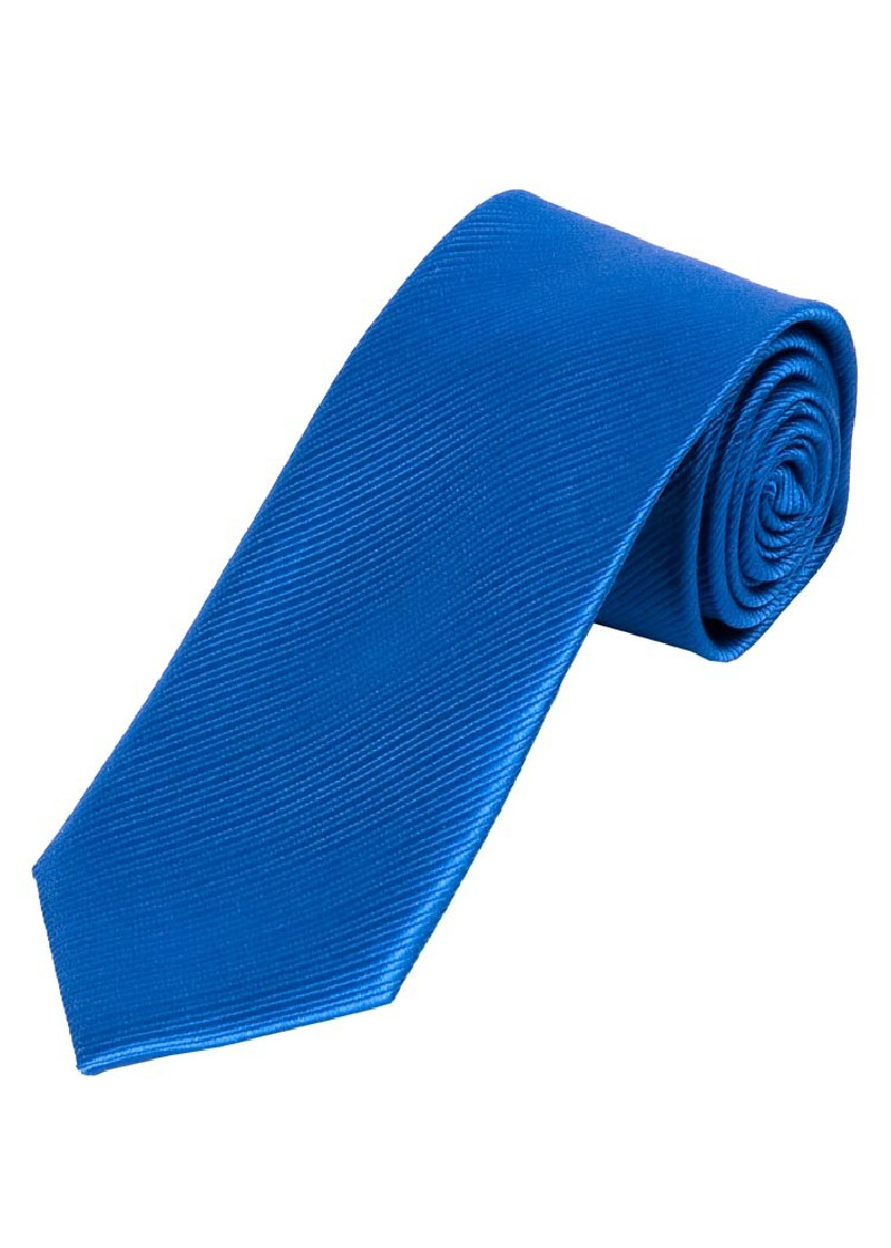 XXL Cravatta struttura a righe monocromatiche blu