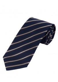 XXL Cravatta a righe sottili azzurro bianco