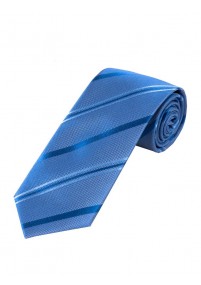 Cravatta business a righe XXL blu...