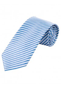 Cravatta XXL a righe blu e bianche