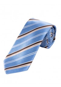 Cravatta di grande effetto XXL a righe blu...