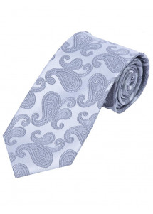 Cravatta con motivo Paisley Grigio chiaro...