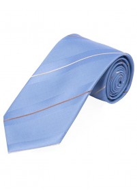 Cravatta XXL a strisce blu cielo, bianco...