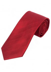 Cravatta lunga a tinta unita Struttura Rosso