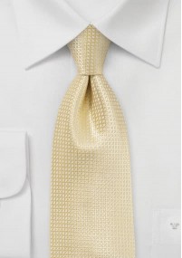 Cravatta seta giallo