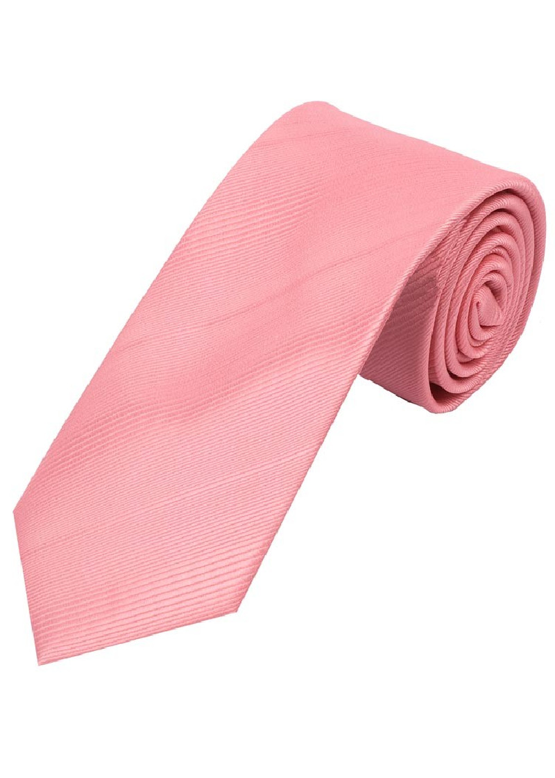 XXL cravatta monocromatica a righe superficie rosé