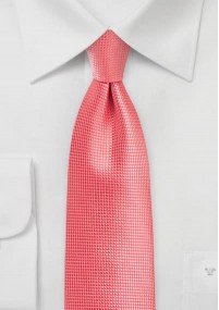 Cravatta rosso fragola