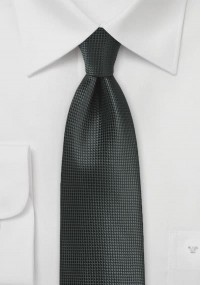 Cravatta nera microfibra