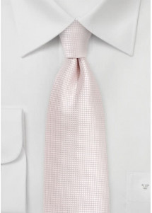 Cravatta rosa pastello microfibra