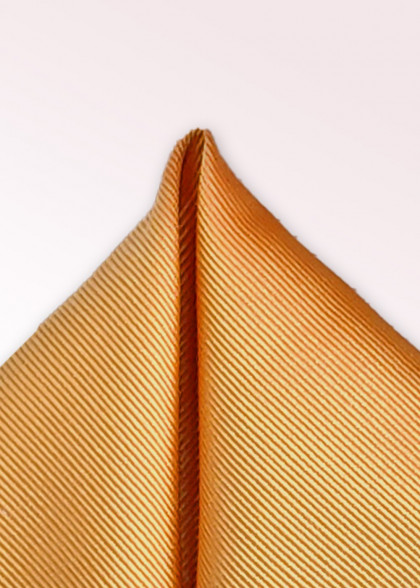 Ziertuch monochrom geriffelt orange