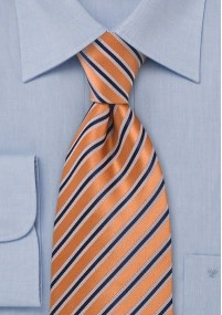 Cravatta righe rame