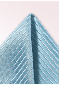 Sciarpa decorativa a righe azzurro bianco