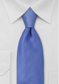 Cravatta blu tinta unita righe
