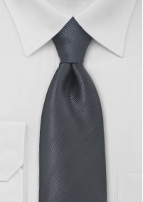 Cravatta antracite righe