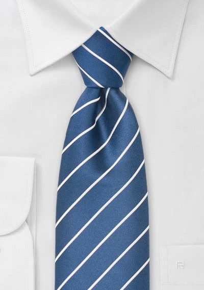 Cravatta business blu regale