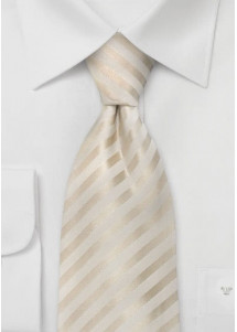 Cravatta bambino Jacquard crema