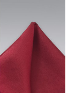 Fazzoletto da taschino rosso scuro seta