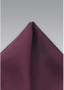 Fazzoletto da taschino bordeaux seta