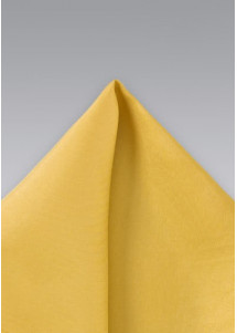 Fazzoletto da taschino giallo seta