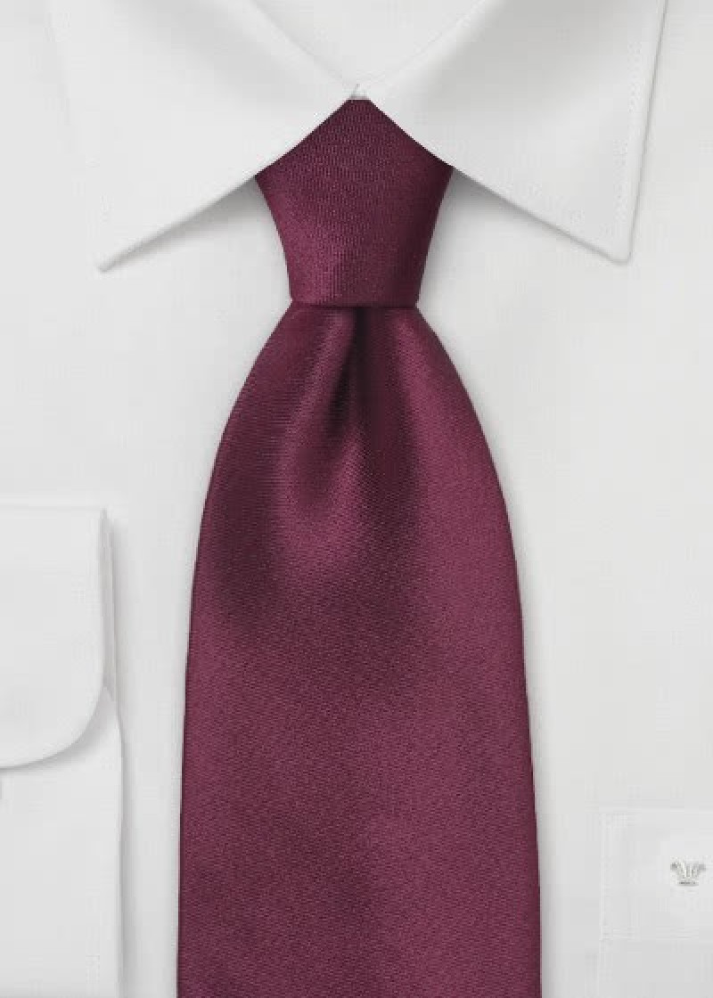 Cravatta bambino rosso vinaccia