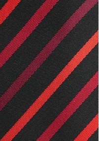 Kinder-Krawatte rote Streifen