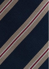 Cravatta Regimental blu scuro