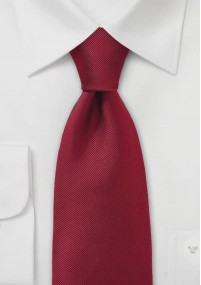 Cravatta rossa coste