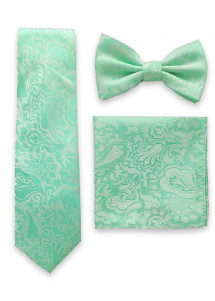 Set papillon, cravatta e fazzoletto da...