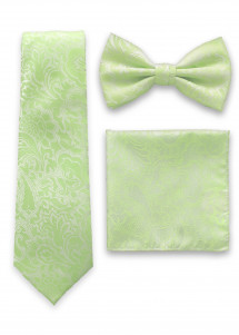 Set papillon, cravatta e fazzoletto da...