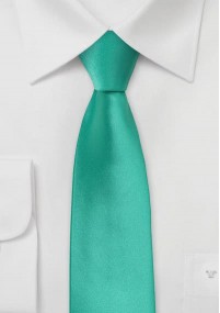 Cravatta sottile turchese