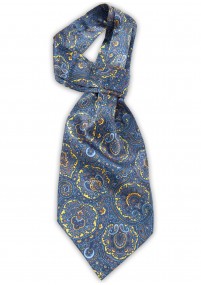 Ascot aus dem gleichen Stoff und Farbe