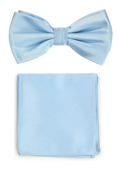 Blu Fazzoletto da taschino con stampa Farfetch Uomo Accessori Cravatte e accessori Papillon 