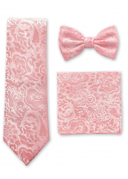 Set Cravatta-Papillon aus dem gleichen Stoff und Farbe