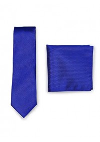 Set cravatta uomo panno decorativo blu...