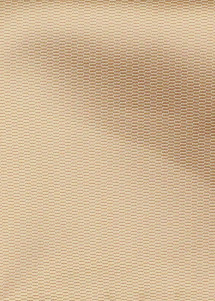 Fliege mit Ziertuch strukturiert beige