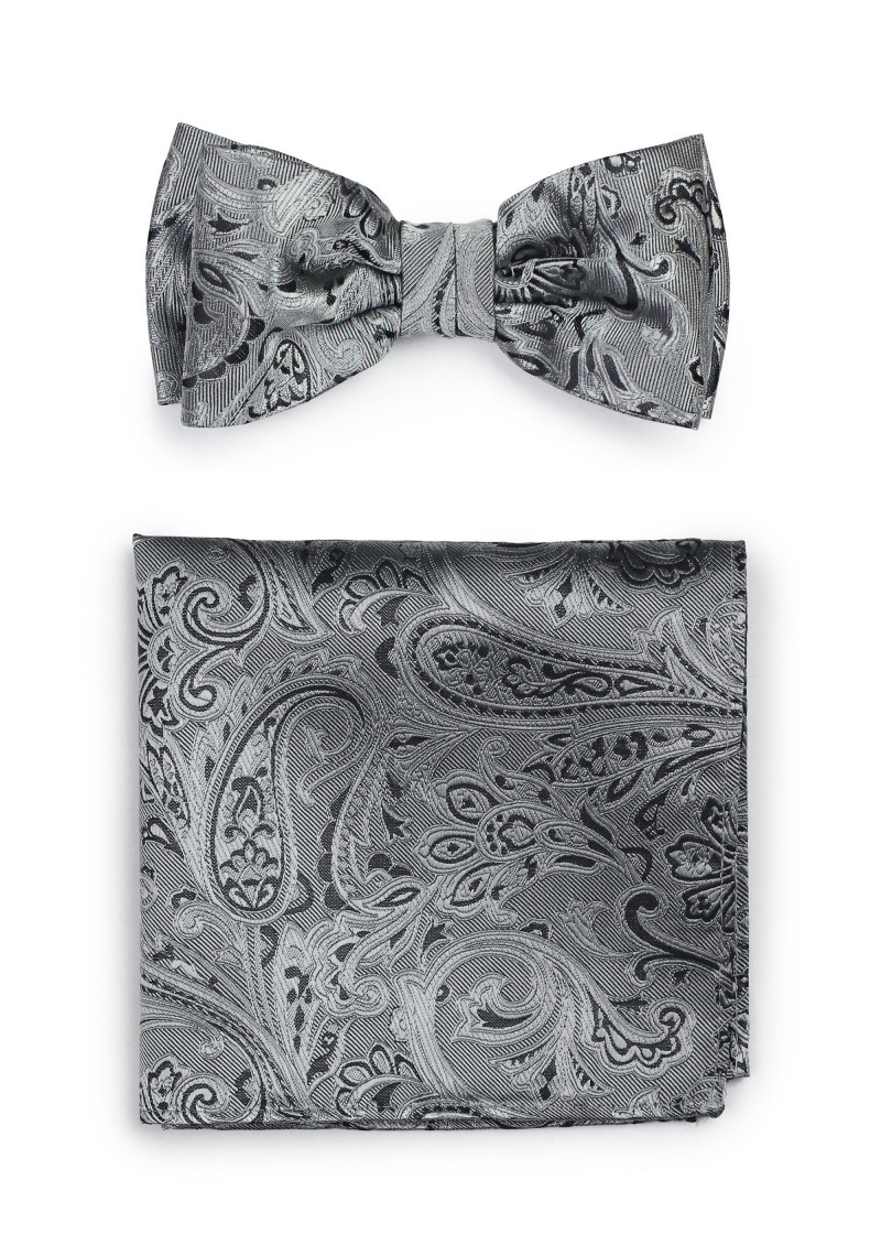 Papillon da uomo con sciarpa Cavalier Paisley