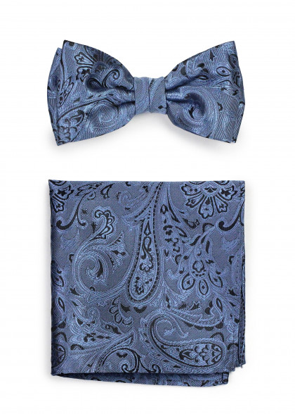 Set di papillon aus dem gleichen Stoff und Farbe