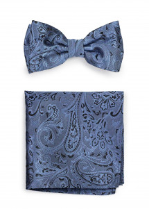 Papillon da uomo con fazzoletto da...