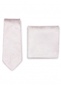 Set di cravatte e scialli paisley rosa...