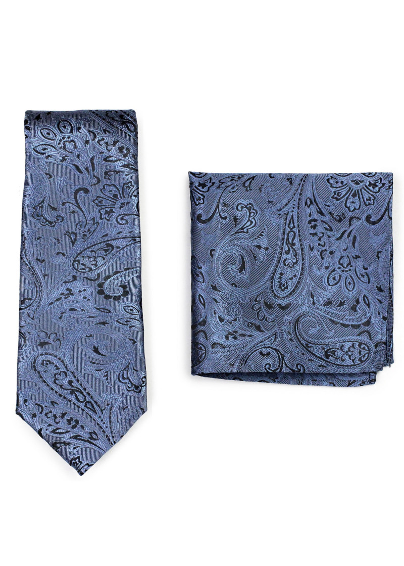 Set cravatta business e sciarpa Cavalier con
