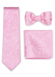 Set: cravatta, papillon da uomo, panno...