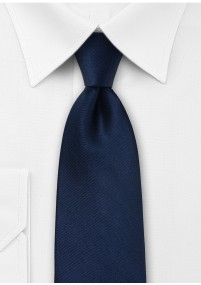 Cravatta clip blu