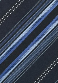 Krawatte Streifen blau schwarz