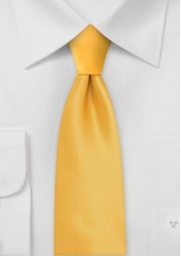 Cravatta sottile Moulins gialla