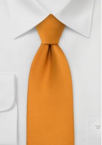 Kinder-Krawatte orange einfarbig