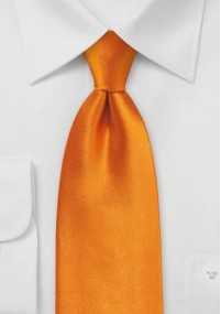 Clip cravatta arancione brillante