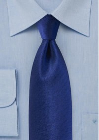 Affari cravatta ossa blu reale