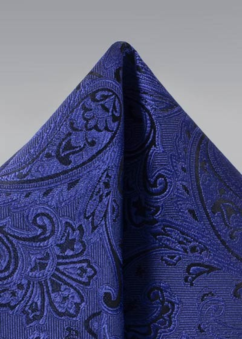 Sciarpa decorativa esuberante paisley viola