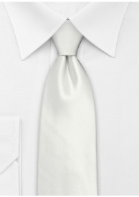 Cravatta seta bianca avvocato